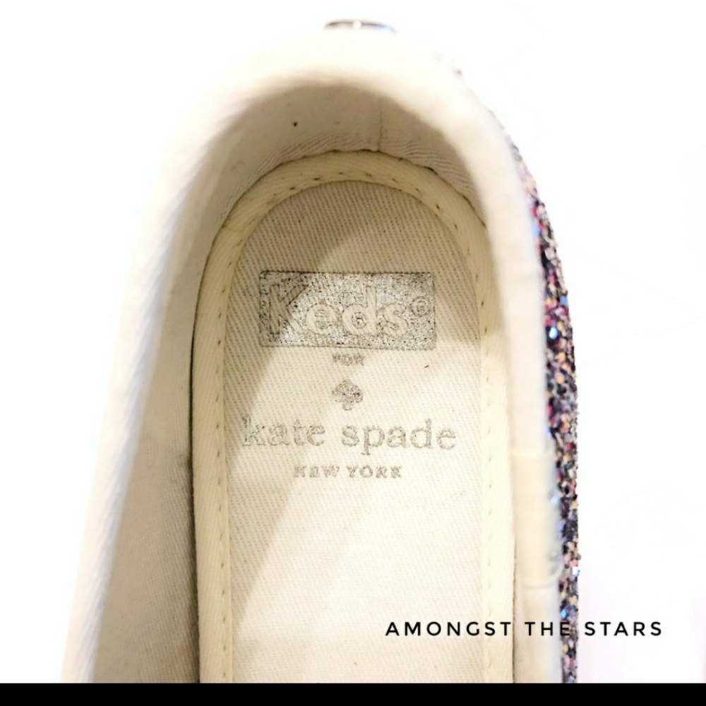 kate spade x  Keds Multi Colored Glitter Sneakers - Picture 2 of 4
